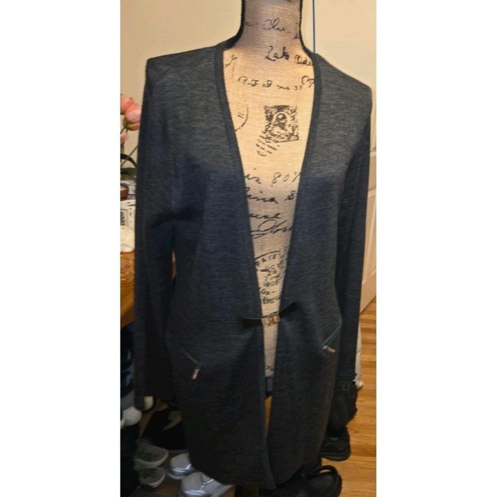 Calvin Klein Women's  Gray Cardigan  Size XL